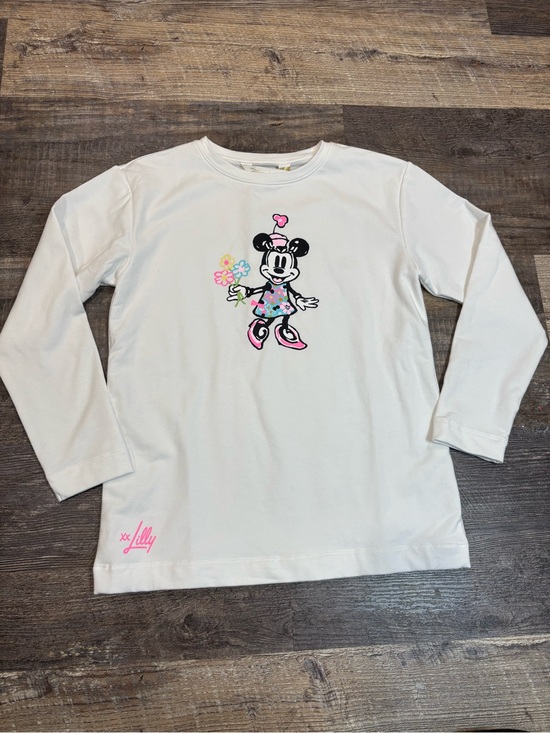 Lilly Pulitzer Other - Lilly Pulitzer x Disney Girls Minnie Mouse Mini Ballad Sweatshirt XL NWT